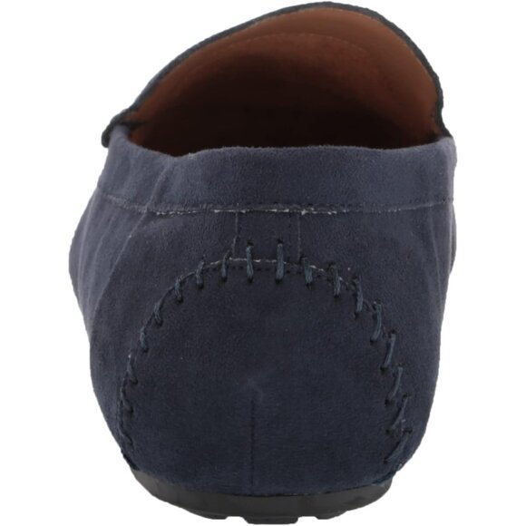 Aerosoles Women Blue Navy FabricClosed Rounded Toe Over Drive Flats Loafer Shoes - Picture 3 of 8